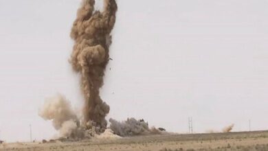 The sound of an explosion was heard in al-Sawira region of Iraq