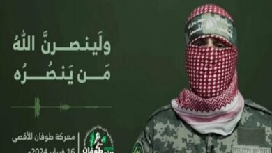 The spokesman of the Qassam Brigades expressed his condolences on the martyrdom of Seyyed Hassan Nasrallah