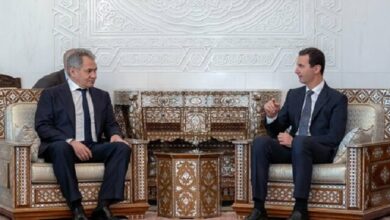 The Syrian President met with the Secretary of the Russian Security Council in Damascus