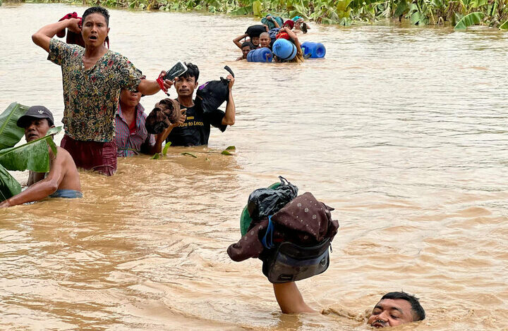 Typhoon “Yagi” entered Myanmar/the military government asked for foreign aid