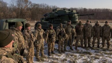 Weapons depots of the Ukrainian army under Russian fire