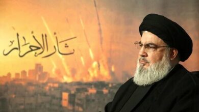 Where is the body of Seyed Hassan Nasrallah buried?