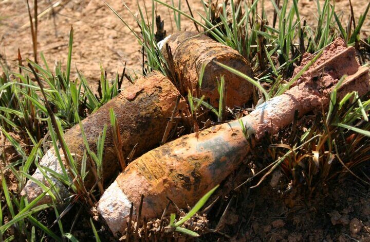 World War II bomb discovery in Dubna river, Russia