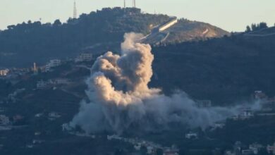 Zionist missile attack on southern Lebanon