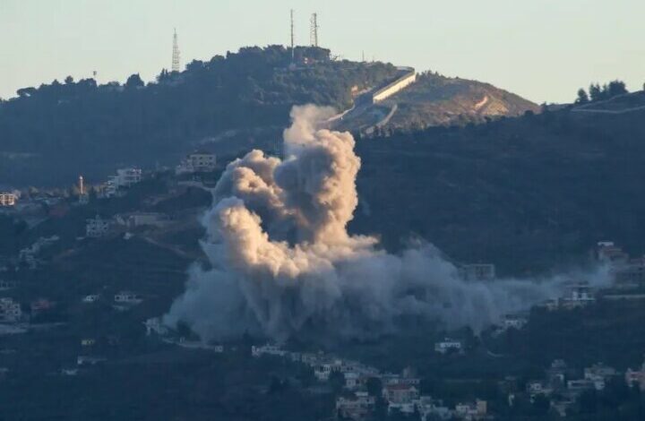 Zionist missile attack on southern Lebanon