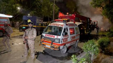 2 Chinese citizens were killed in an explosion near Karachi airport