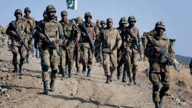 8 Pakistani security forces were killed