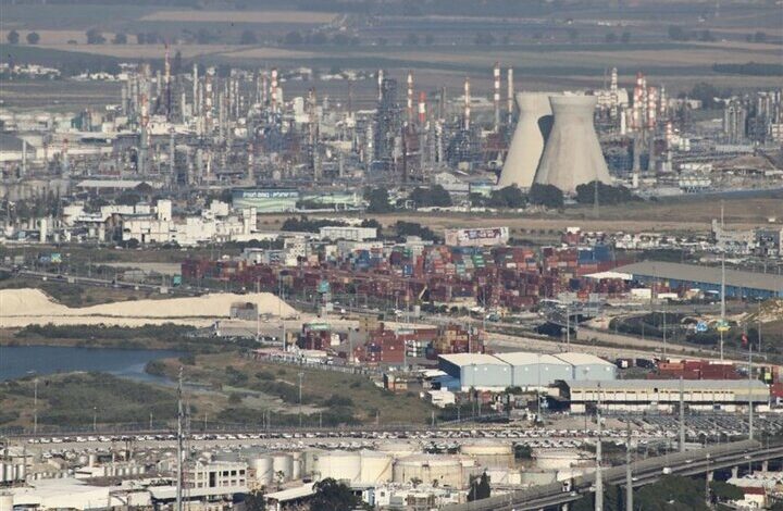 A terrible explosion in the port of Haifa in the occupied territories