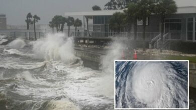 After the power outage, the storm came to Cuba