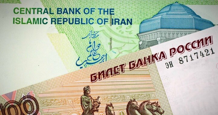 Almost all mutual trade between Iran and Russia is done with “national currency”.