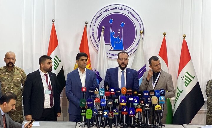 Announcing the preliminary results of the parliamentary elections of the Kurdistan Region of Iraq