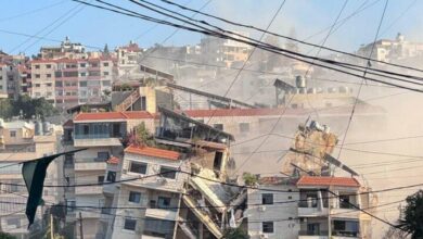 Beirut’s “Al Barajneh Tower” was targeted/ the bombing of “Eita al-Shaab” + film