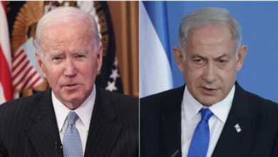 Consultation between “Biden” and “Netanyahu”