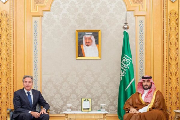 Consultation of the US Secretary of State with the Crown Prince of Saudi Arabia