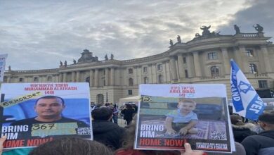 Demonstrations of German people in defense of Gaza + video