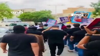 Demonstrations of the people of Bahrain in support of the nation and the Palestinian resistance + video