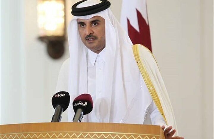 Emir of Qatar: The aggression of the Zionist regime affects the countries of the region