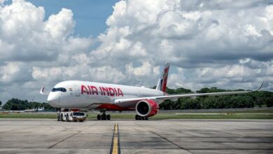 Escorting Air India plane with Singapore F15 after bomb threat