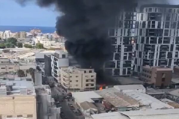 Fire in Tel Aviv warehouses + film