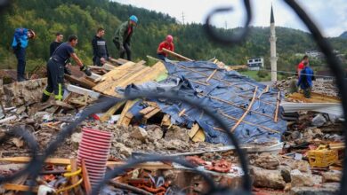 Floods and landslides in Bosnia/ At least 13 people died