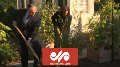 Harris planted a tree for the terrorists killed in Al-Aqsa storm