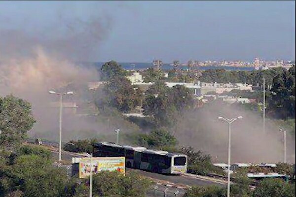 Hizbollah attack with “Nasr 2” missile on “Al-Karmel” military base in Haifa + video