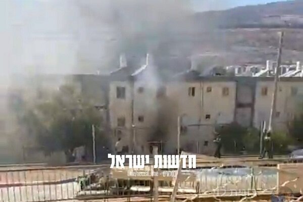 Hizbollah set fire to Kiryat Shmona + video