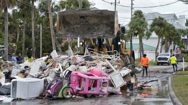 Hurricane Milton’s attack on the state of Florida and mass evacuation of people + film