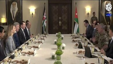 King of Jordan: The need for peace in the region is to stop the war in Gaza