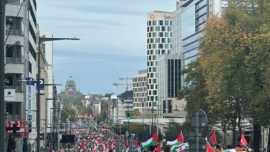 Massive demonstrations in support of Palestine and Lebanon in 3 European countries