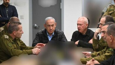 Netanyahu and the Minister of War of the Zionist regime went to the shelter