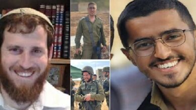 Pictures of 4 soldiers killed by the Zionist army in southern Lebanon