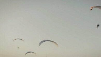 Publishing news about the flight of paragliders in the sky of Upper Galilee