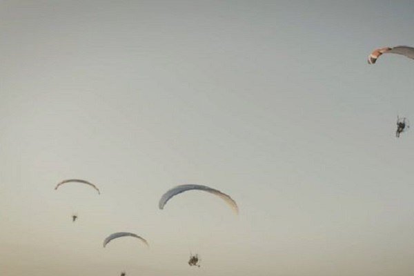 Publishing news about the flight of paragliders in the sky of Upper Galilee