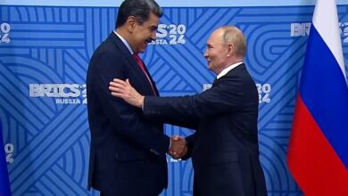 Putin: We are with Venezuela/supporting Caracas in defense of its interests