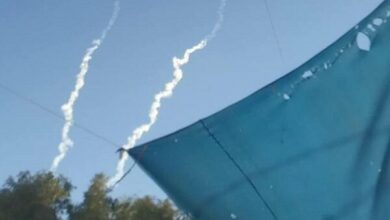 Resistance missile attack on Ashkelon