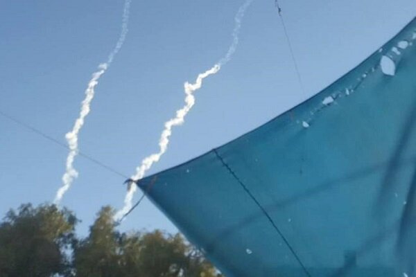 Resistance missile attack on Ashkelon