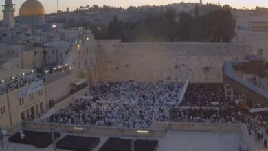 Settlers’ attack on Al-Aqsa Mosque and mass gathering in front of Baraq wall