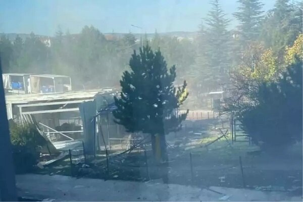 Terrorist attack on the aerospace industry center in Ankara + video