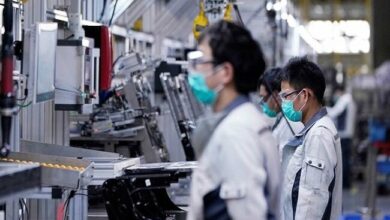 The activity of Asian factories weakened