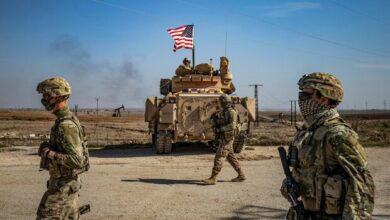 The American military base in eastern Syria was targeted