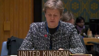 The British representative in the United Nations called for Iran’s restraint!