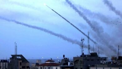 The danger alarm sounded in the towns around Gaza/ Kezovim rocket launchers