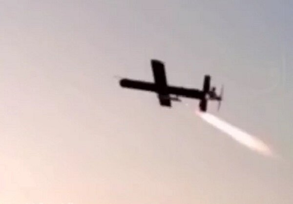 The drone attack of the Islamic resistance of Iraq on the northwest of occupied Palestine