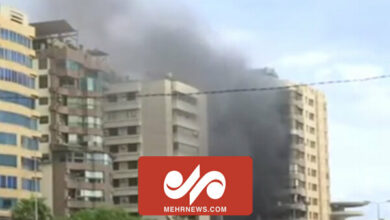 The Israeli terrorist army attacked two buildings in the southern suburbs of Beirut