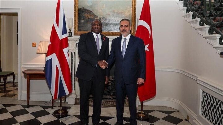 The meeting of foreign ministers of Türkiye and England