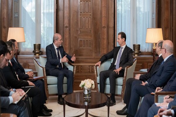 The oral message of the King of Jordan was presented to Bashar Assad