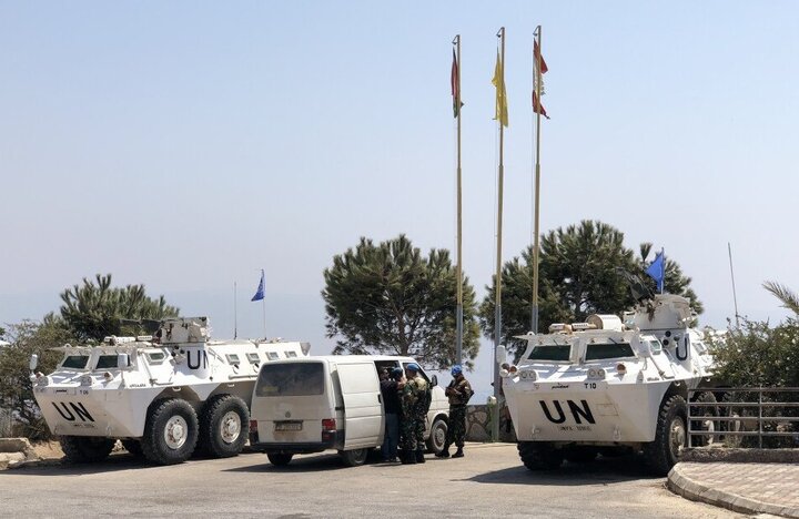 The peacekeeping forces in Lebanon are still in their positions