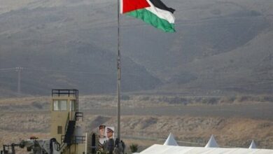 The reaction of the Jordanian army to anti-Zionist operations in the south of the Dead Sea