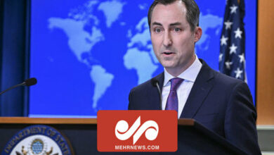 The refusal of the spokesperson of the US State Department to talk about the attack on Iran